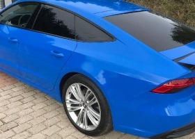 Audi a7 niebieski połysk_3