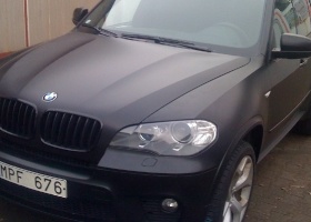 BMW X5 CZARNY MAT